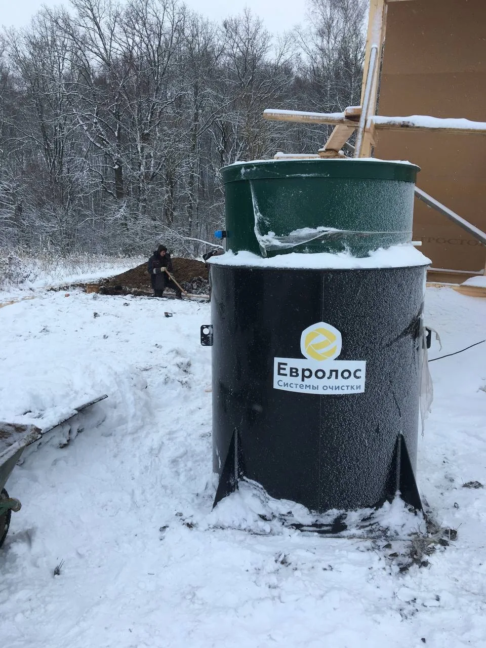 Зимний монтаж Евролос Про 4 плюс в Заокском районе
